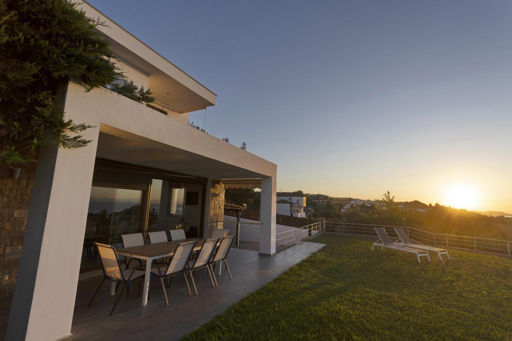 Villa Rossa Hanioti Exteriör bild