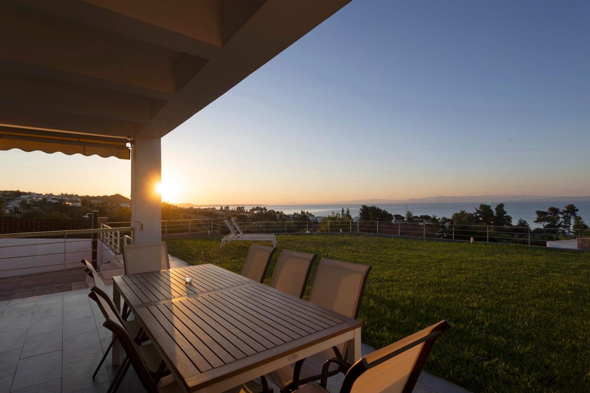 Villa Rossa Hanioti Exteriör bild