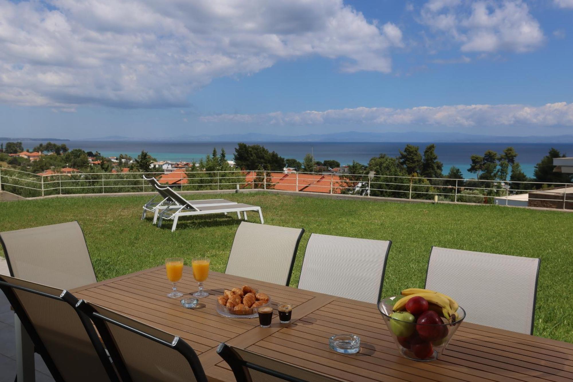 Villa Rossa Hanioti Exteriör bild
