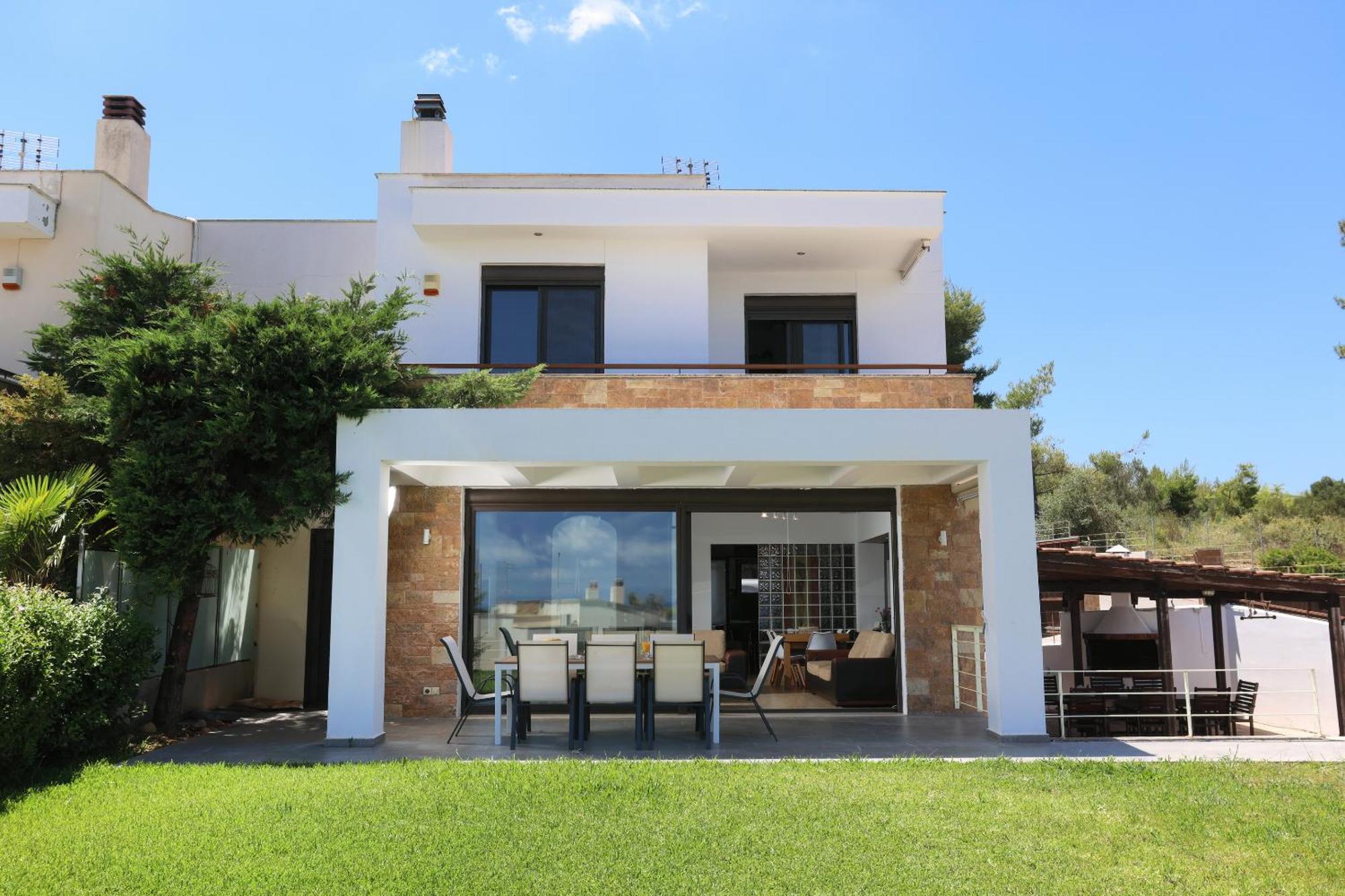 Villa Rossa Hanioti Exteriör bild