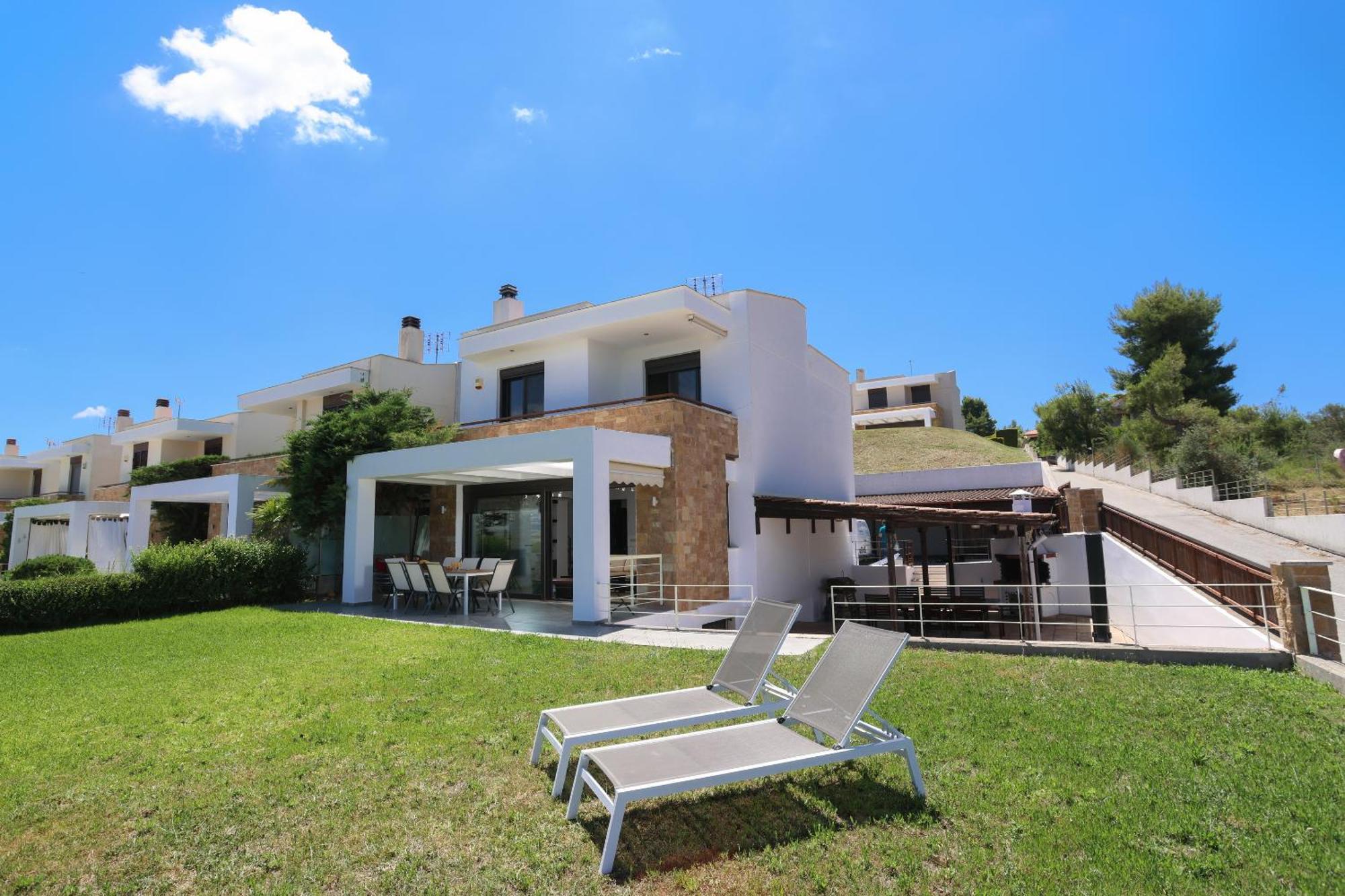 Villa Rossa Hanioti Exteriör bild