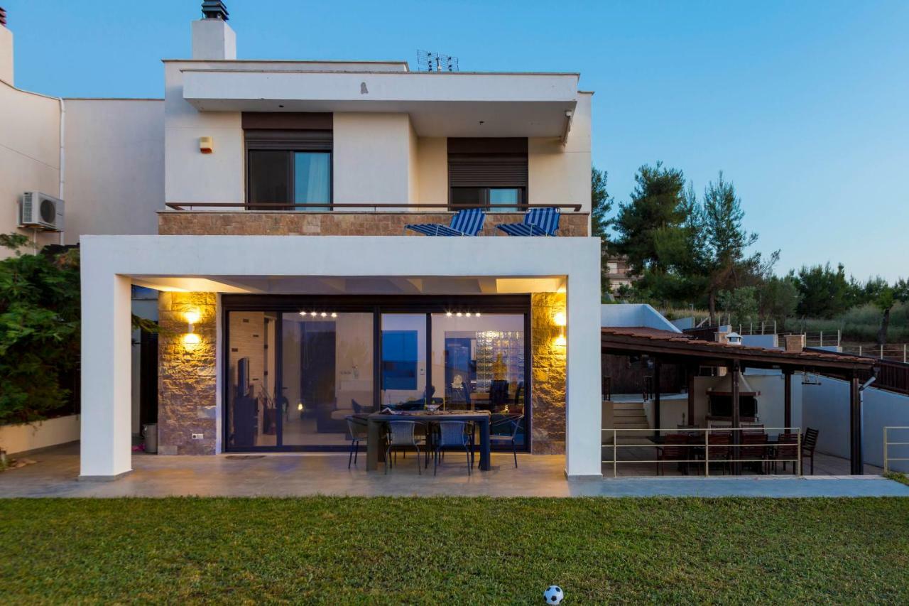 Villa Rossa Hanioti Exteriör bild